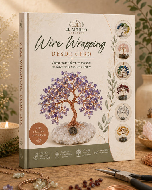 WIRE WRAPPING DESDE CERO. Aprende a hacer arboles de la vida
